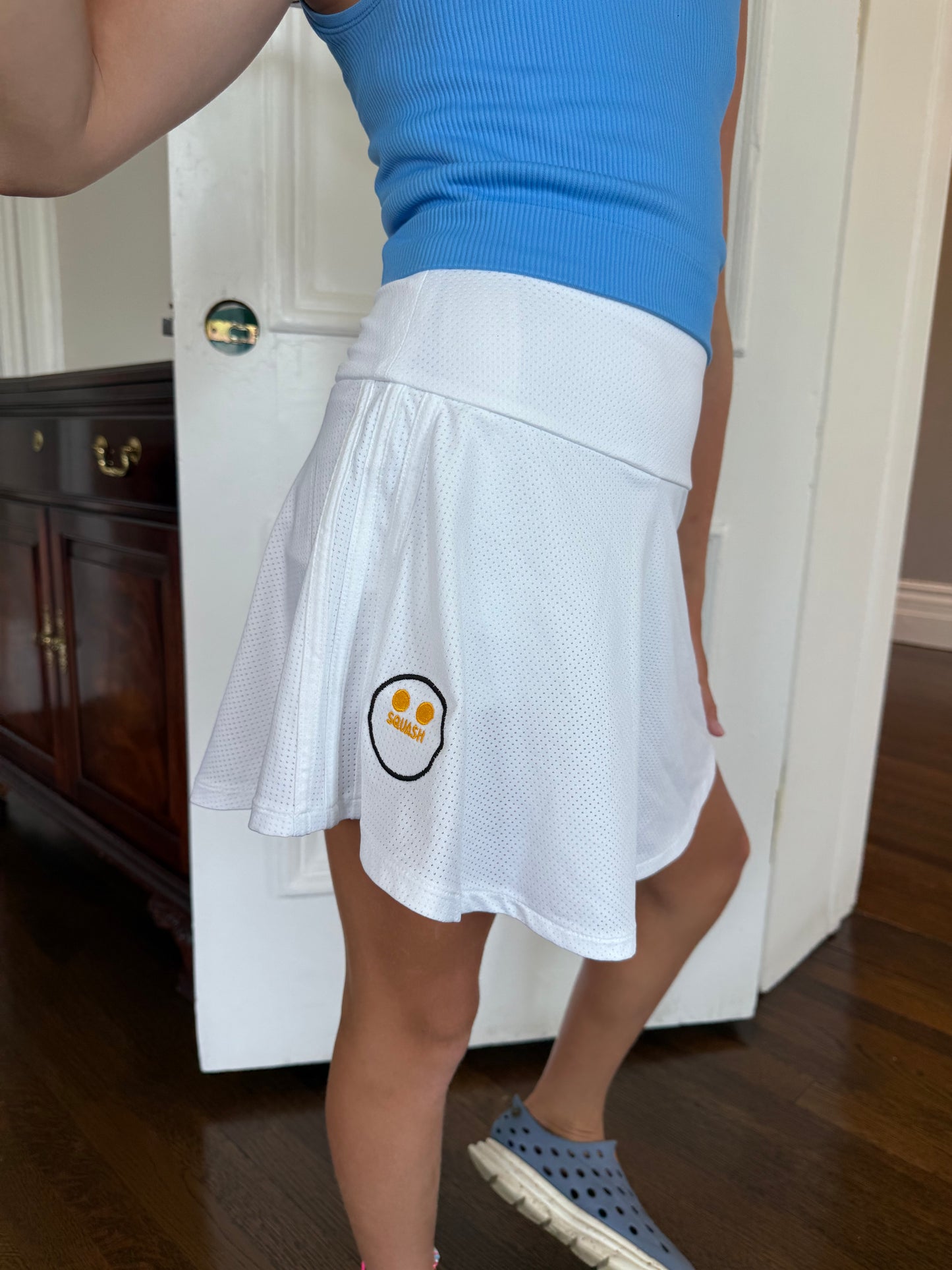 Two Yellow Dots Squash Skort