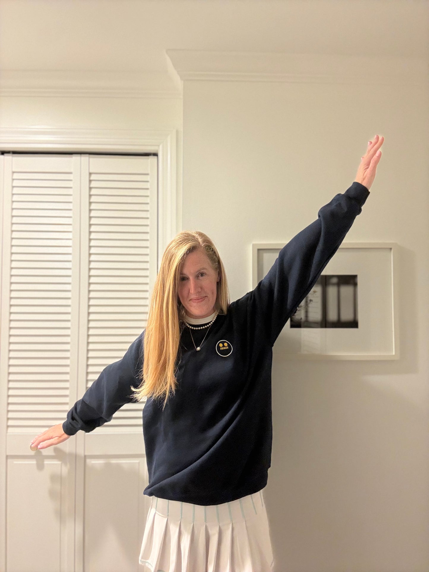 Adult Two Yellow Dots Sweatshirt